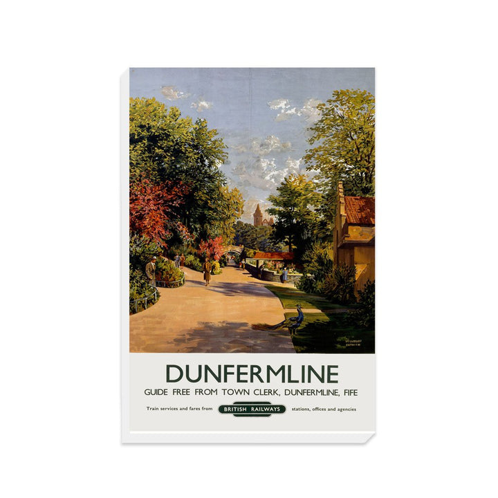 Dunfirmline, Fife British Railways - Canvas