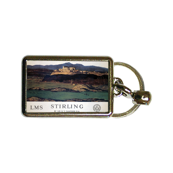 Stirling - Scotish Railway Company - Metal Keyring