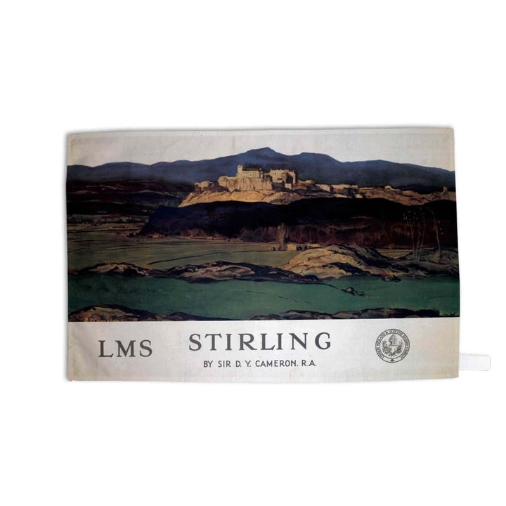 Stirling - Scotish Railway Company - Tea Towel
