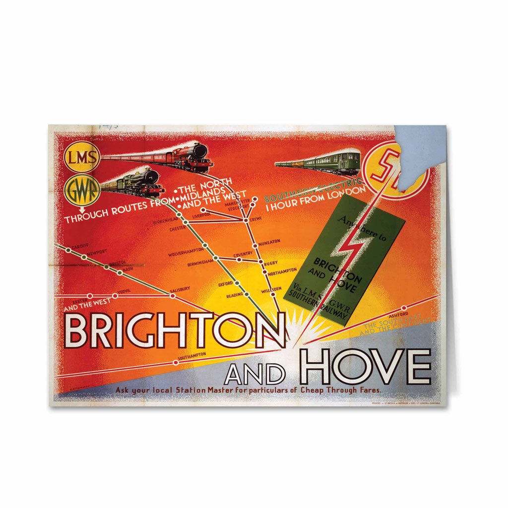 Brighton and Hove Greeting Card