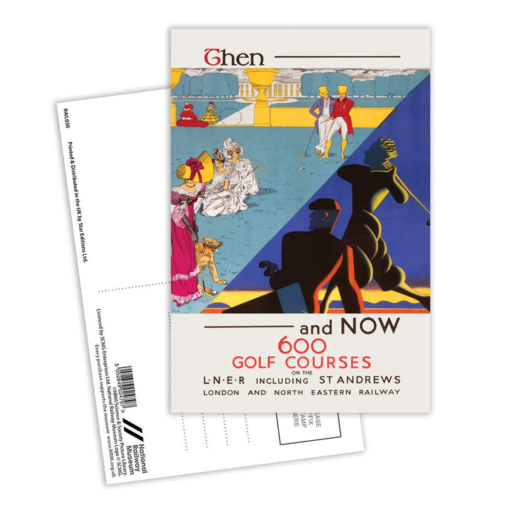 St Andrews, Then and Now Postcard Pack of 8