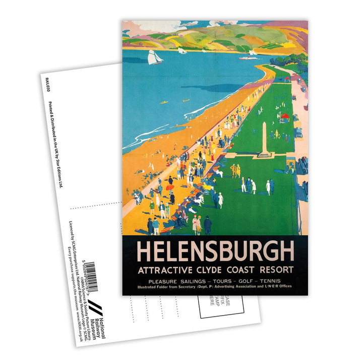 Helensburgh Clyde Coast Postcard Pack of 8