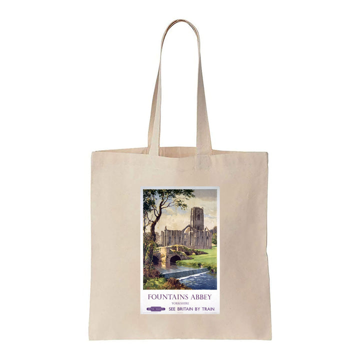 Fountains Abbey, Yorkshire - Canvas Tote Bag