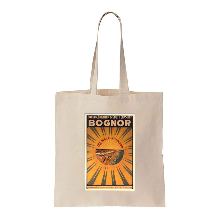 Bognor, the Place in the Sun - Canvas Tote Bag