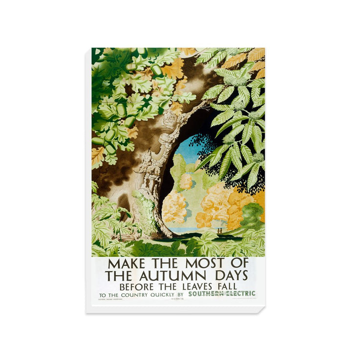 Make the most of the Autumn Days - Southern Eletric - Canvas