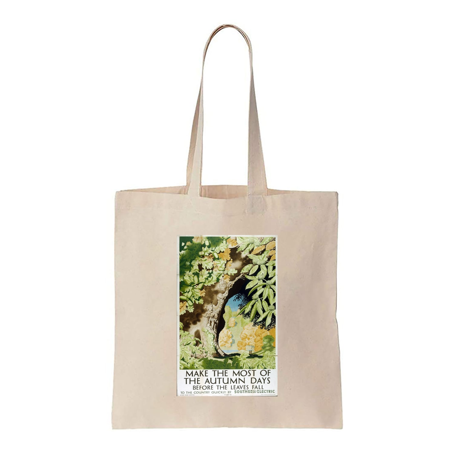 Make the most of the Autumn Days - Southern Eletric - Canvas Tote Bag