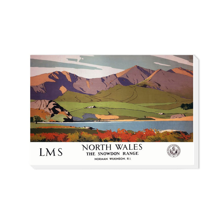 North Wales, the Snowdon Range - Canvas