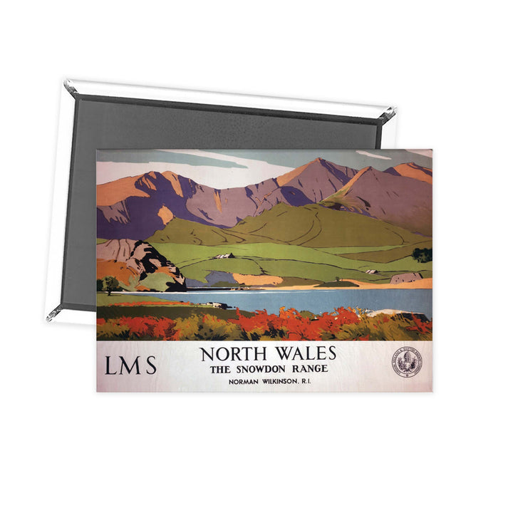 North Wales, the Snowdon range Fridge Magnet