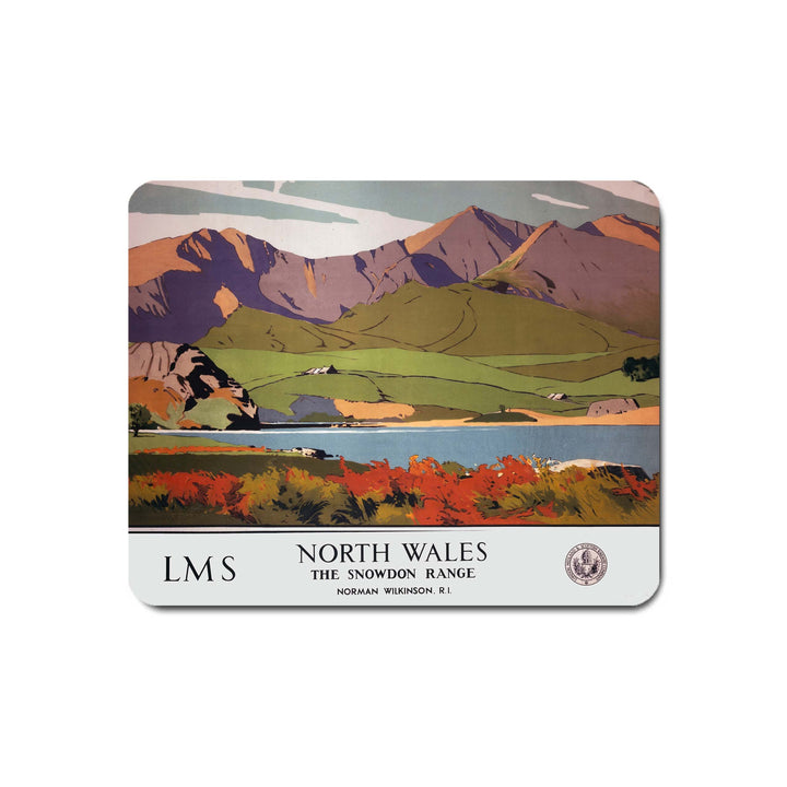 North Wales, the Snowdon Range - Mouse Mat