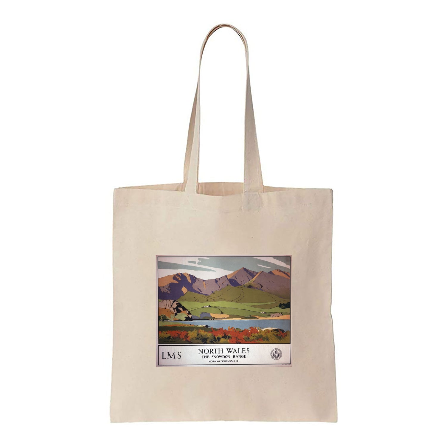 North Wales, the Snowdon Range - Canvas Tote Bag