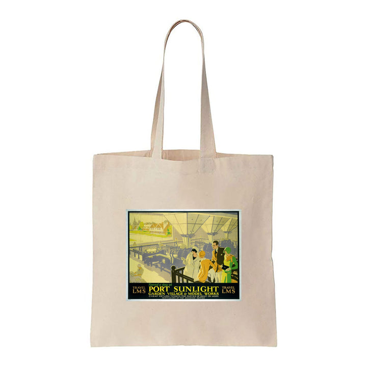 Spend a Day at Port Sunlight, Garden Village and Model Works - Canvas Tote Bag