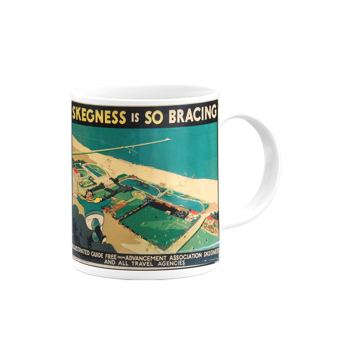 Skegness is So Bracing - View from above Mug