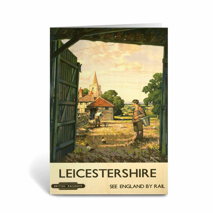 Leicestershire Greeting Card