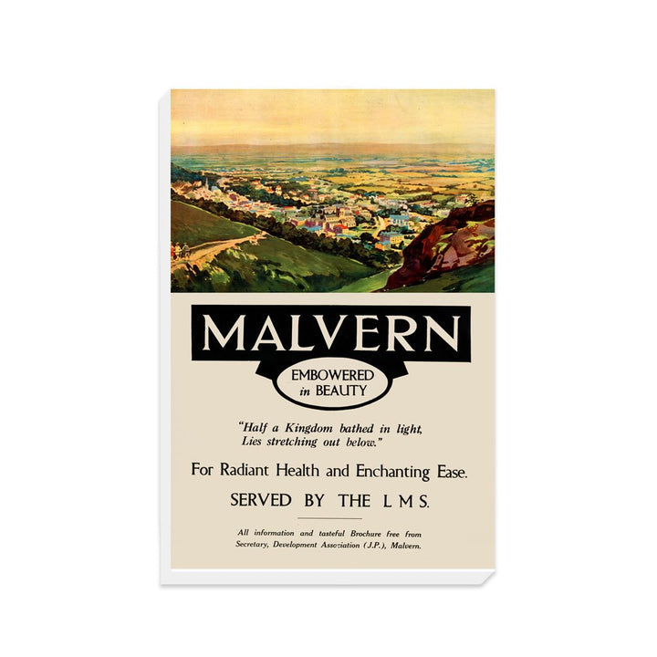 Malvern - Embowered in Beauty - Canvas