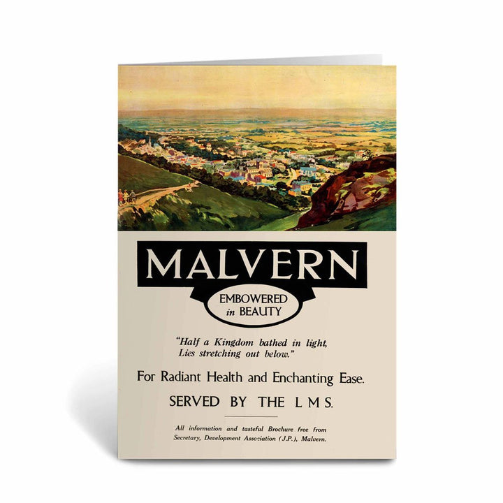 Malvern - Embowered in Beauty Greeting Card