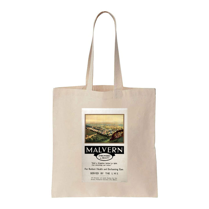 Malvern - Embowered in Beauty - Canvas Tote Bag