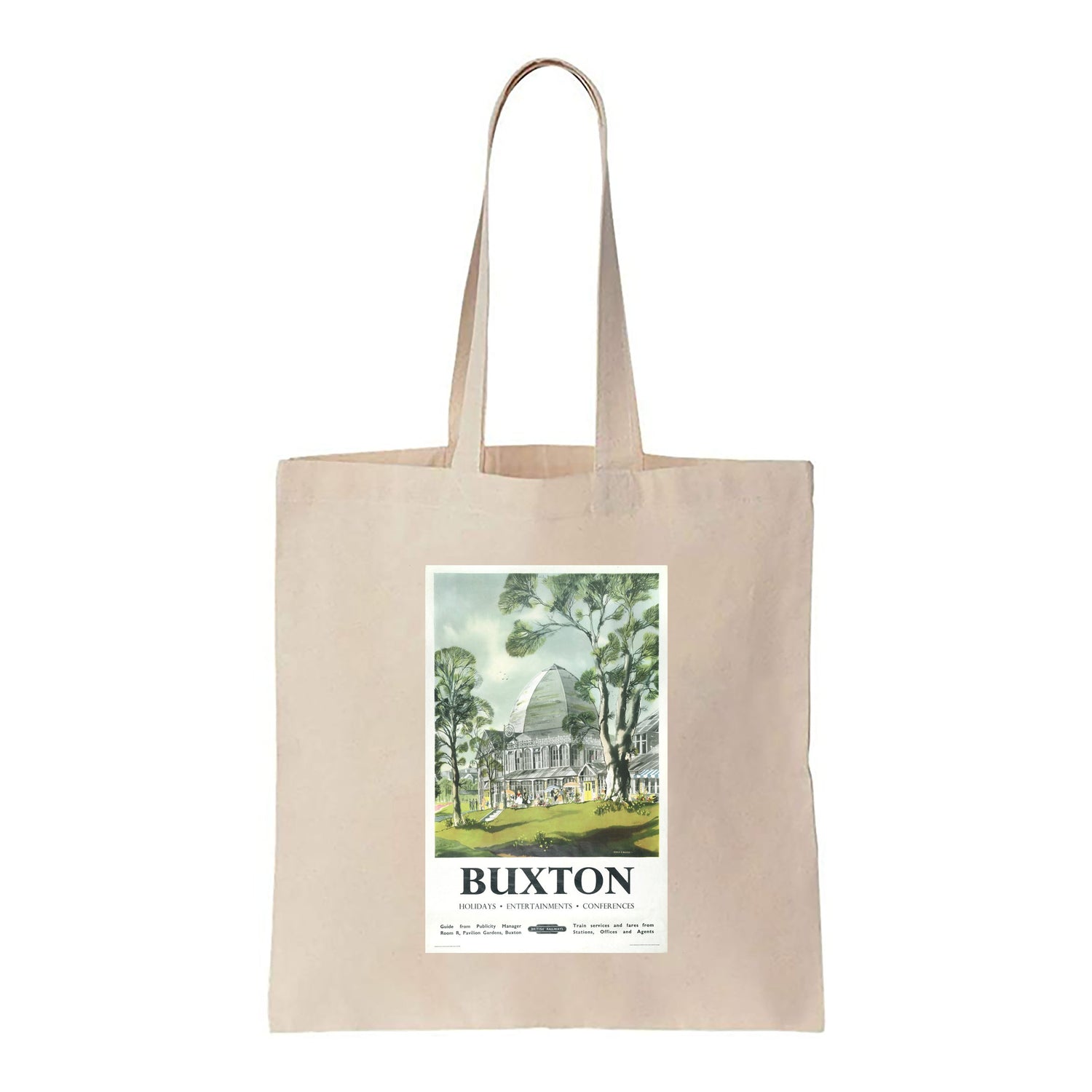 Buxton - Holidays, Entertainments, Conferences - Canvas Tote Bag