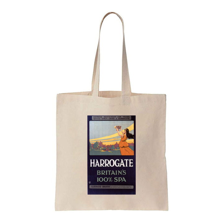 Harrogate - Britain's 100% Spa - Canvas Tote Bag