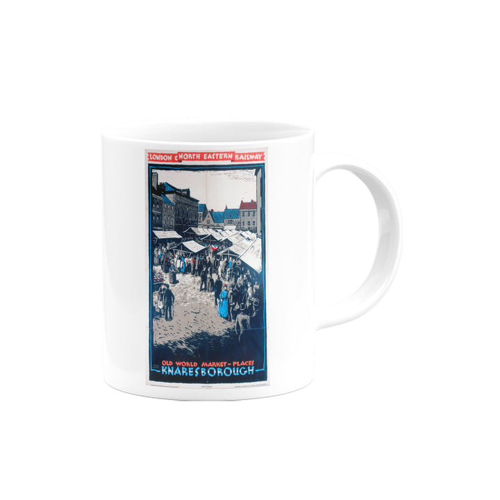 Knaresborough - Oldo Wolrd Market Place Mug