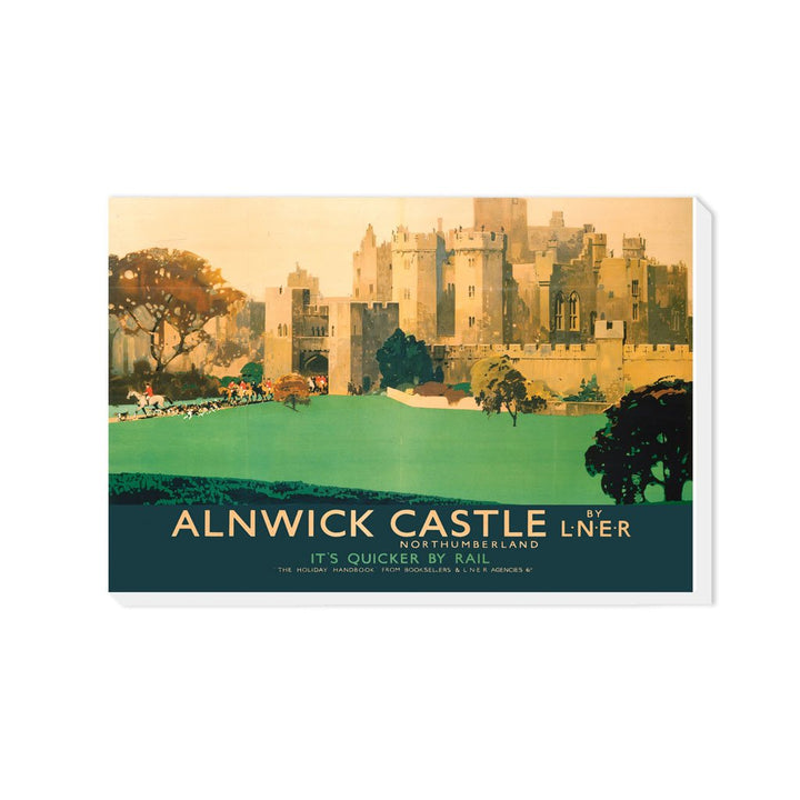 Alnwick Castle, Northumberland - Canvas