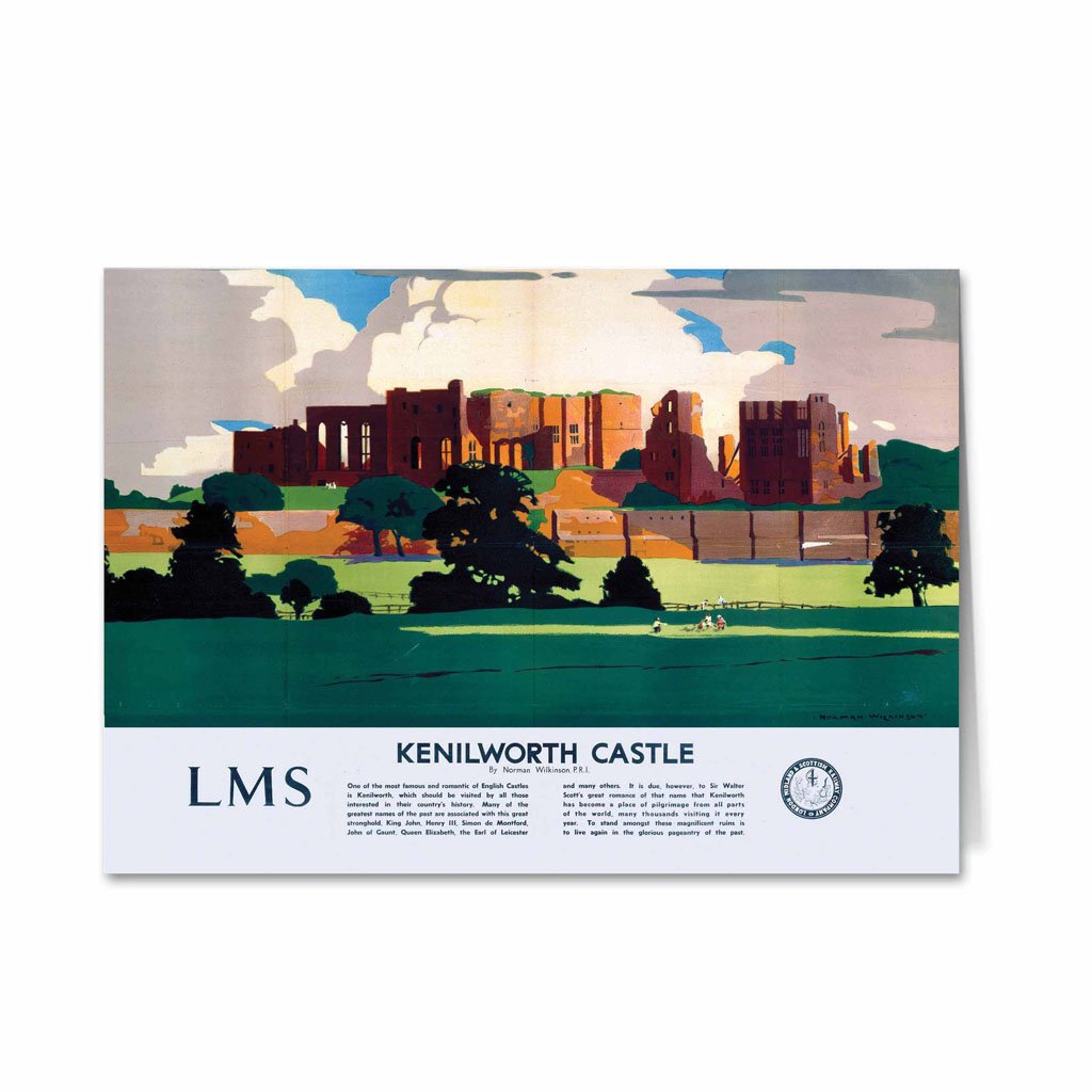 Kenilworth Castle Greeting Card