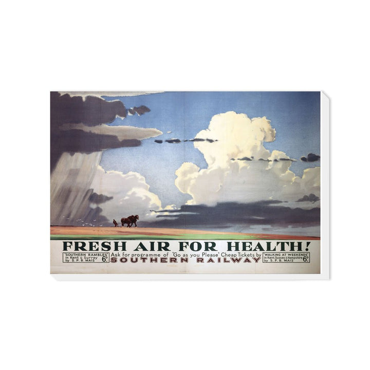 Fresh Air for Health - Canvas