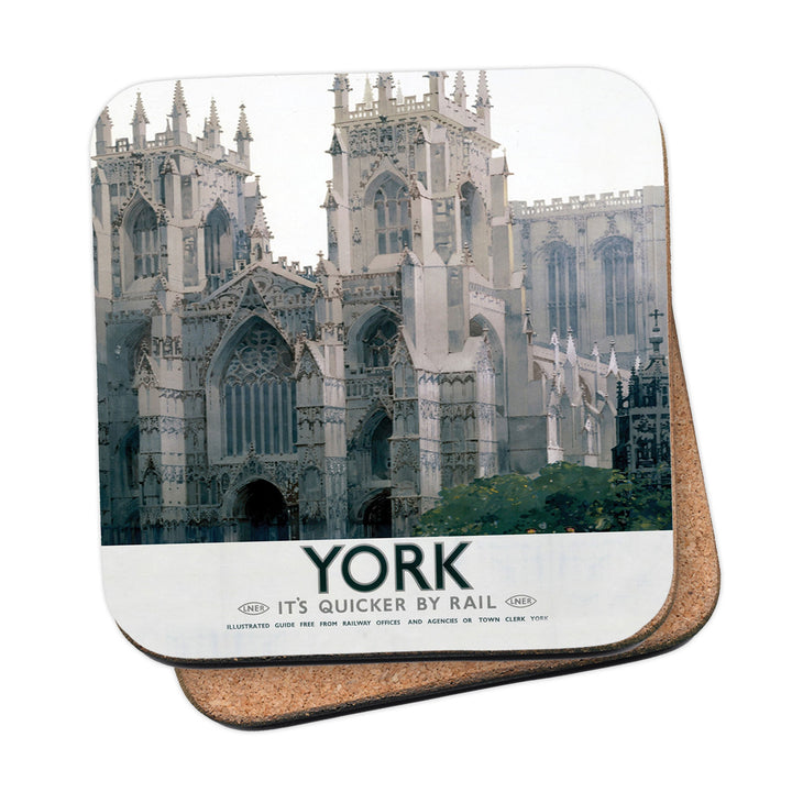 York Cathedral Coaster