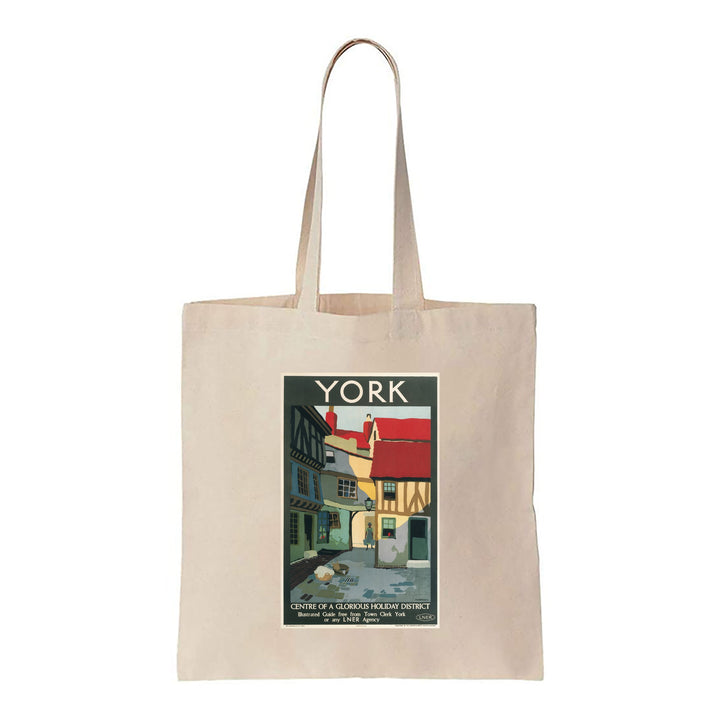York, Centre of Glorious Holiday - Canvas Tote Bag