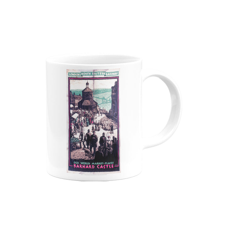 Barnard Castle, Old World Market-Places Mug