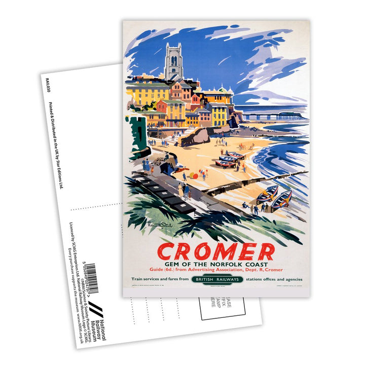 Cromer, Gem of the Norfolk Coast Postcard Pack of 8
