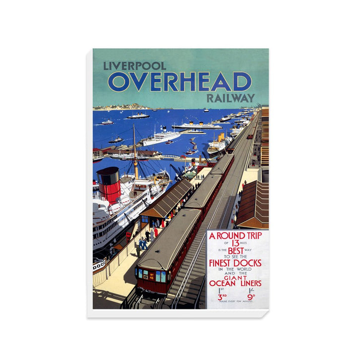 Liverpool Overhead Railway - Canvas