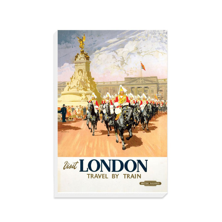 Visit London travel by train - Canvas