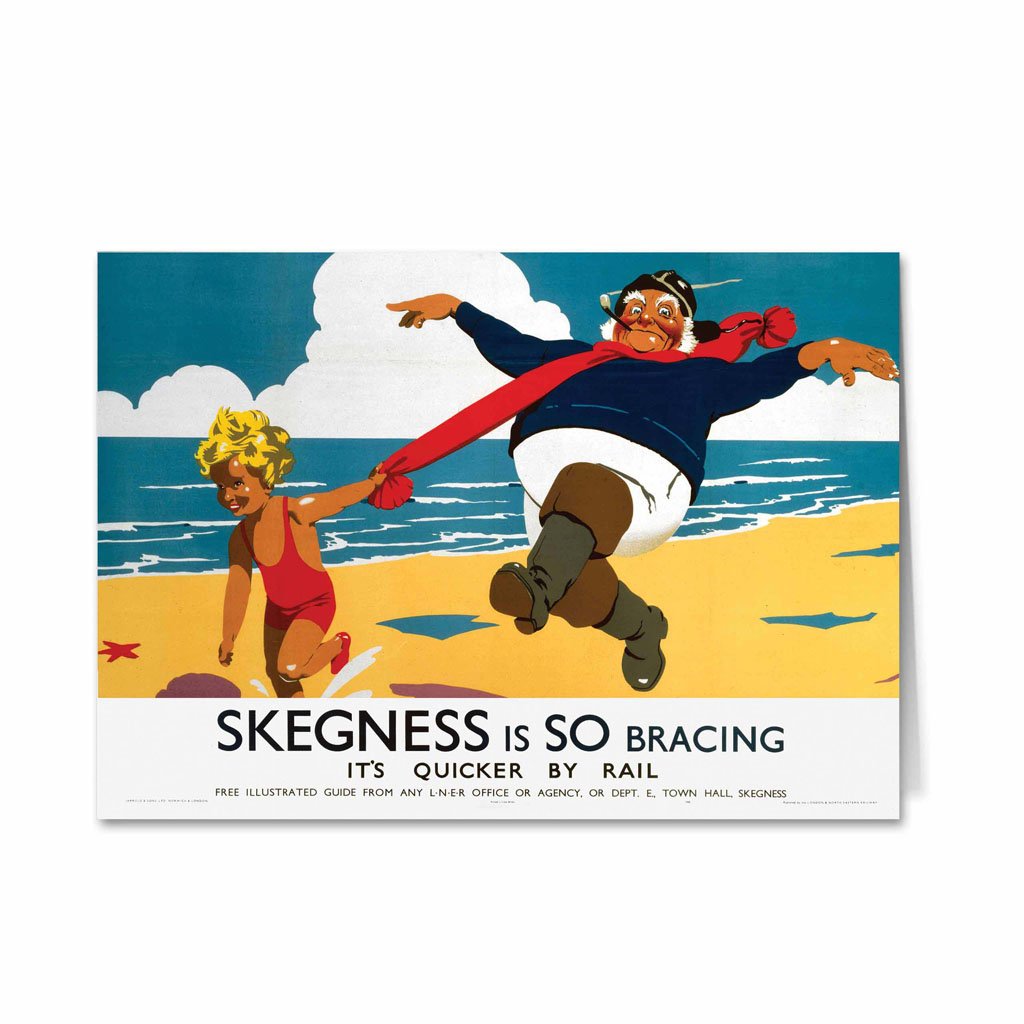 Skegness is So Bracing Greeting Card