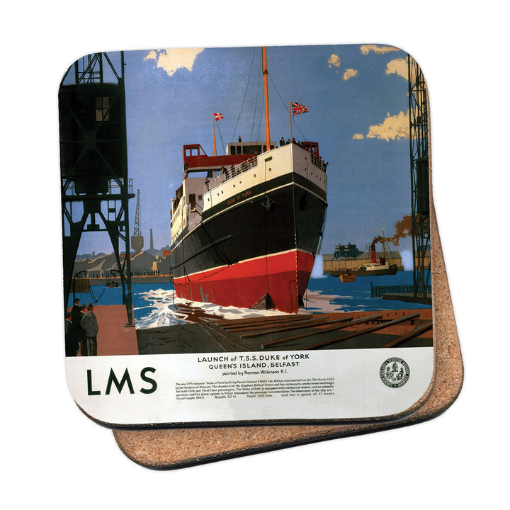 Launch of T.S.S. Duke of York, Belfast Coaster