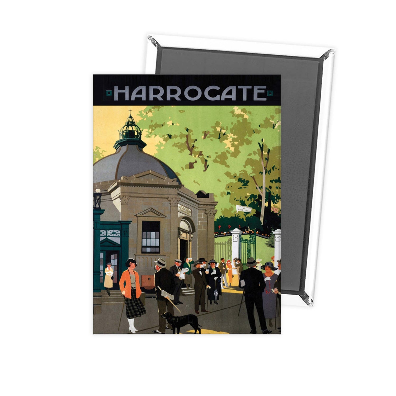 Harrogate 2 Fridge Magnet