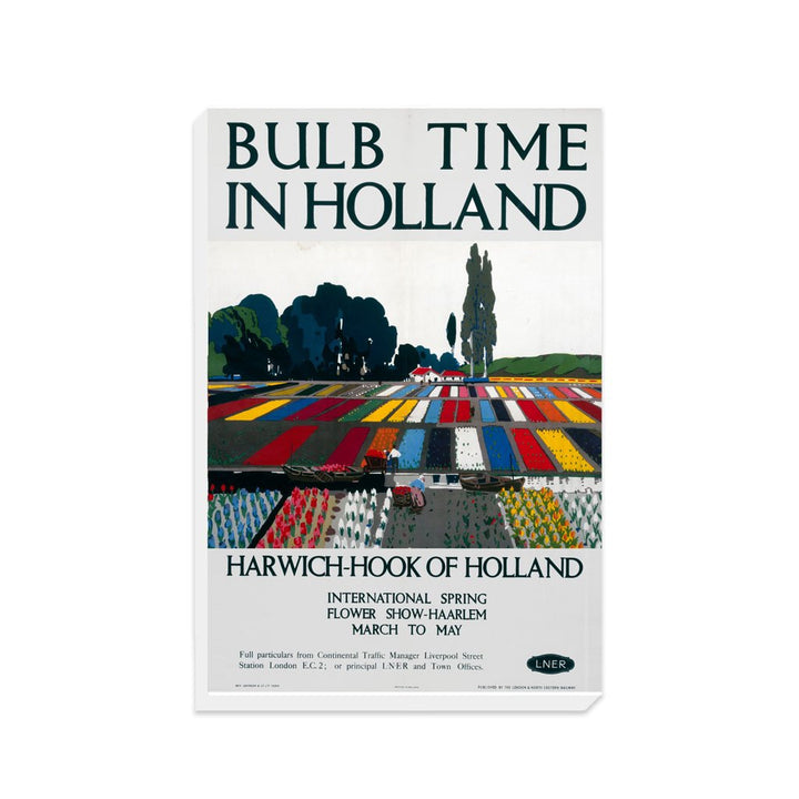 Bulb Time in Holland, Harwich-Hook - Canvas
