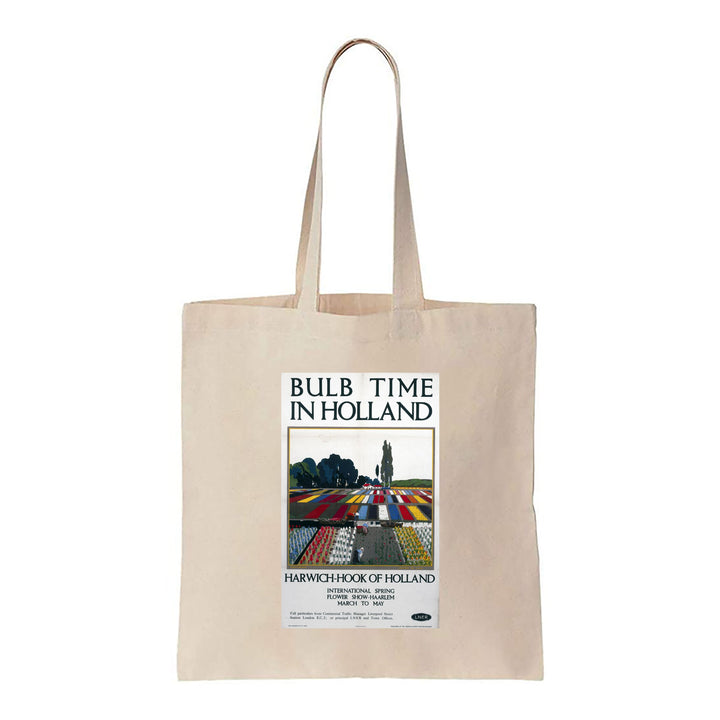 Bulb Time in Holland, Harwich-Hook - Canvas Tote Bag