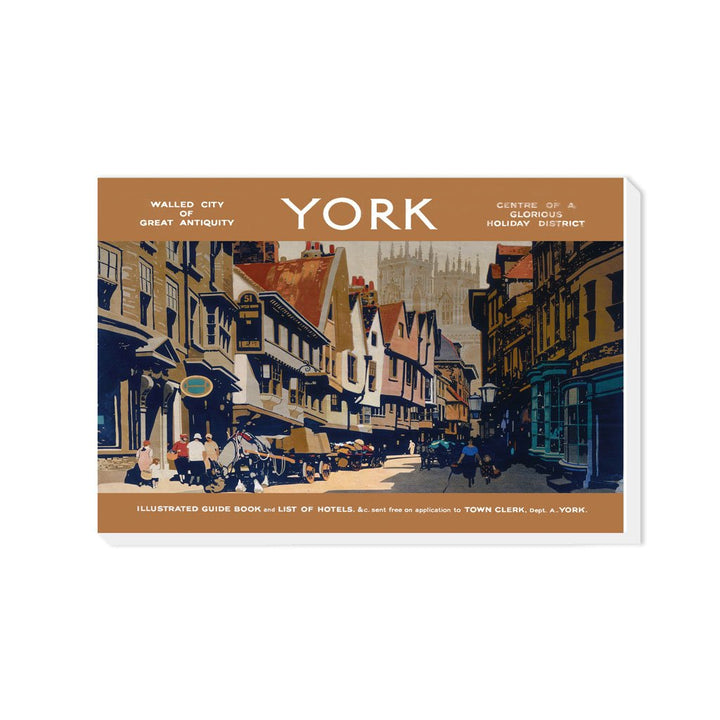 York, Walled City of Great Antiquity - Canvas