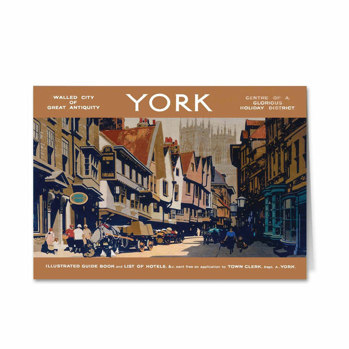 York, Walled City of Great Antiquity Greeting Card