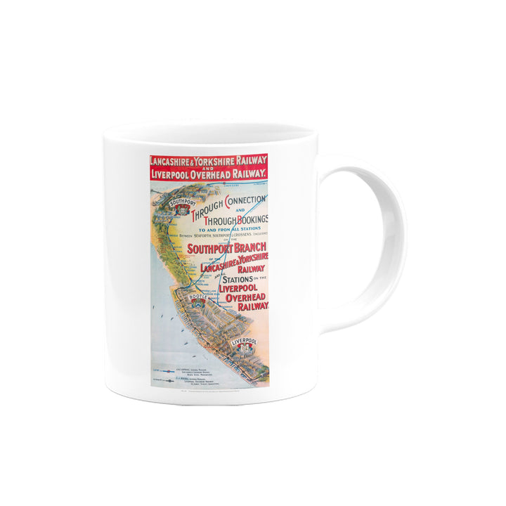 Lancashire and Yorkshire Railway, Southport - Bootle - Liverpool Mug