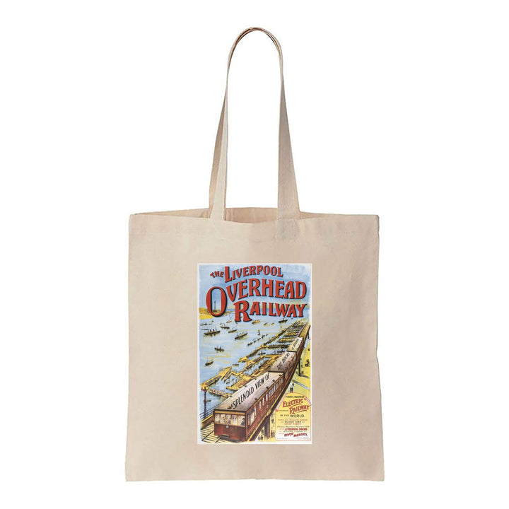 The Liverpool Overhead Railway - Canvas Tote Bag