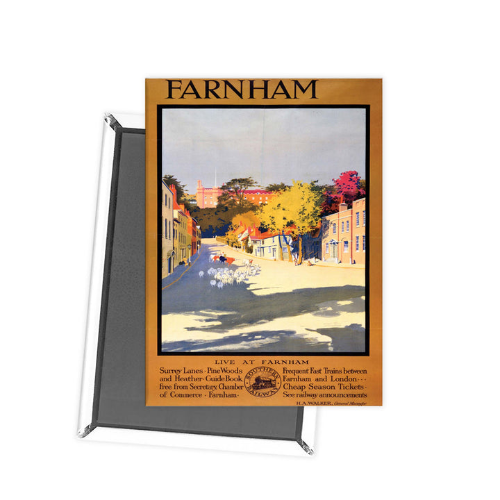 Farnham Sheep Fridge Magnet