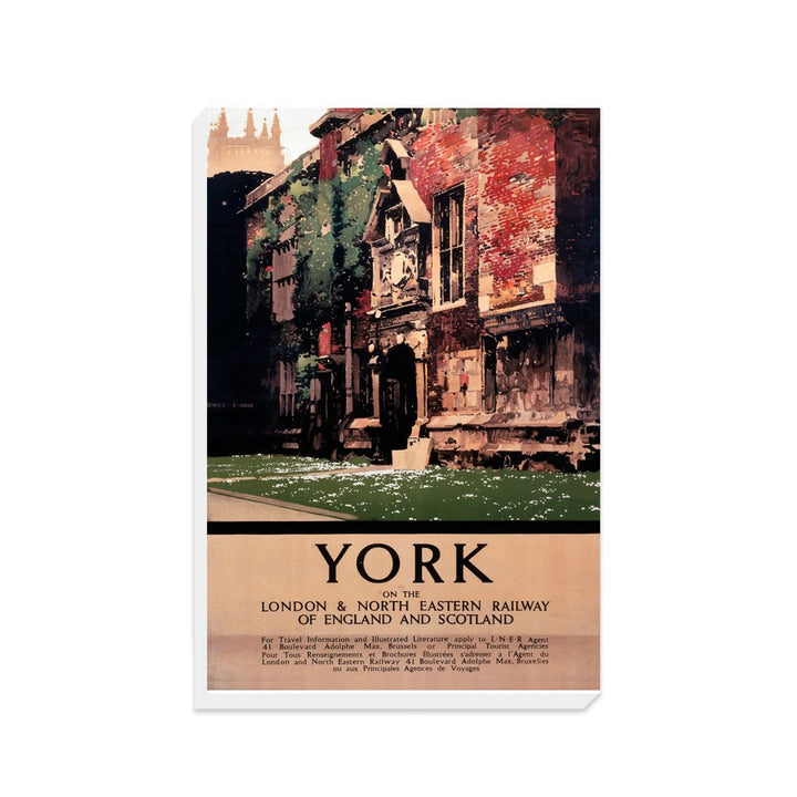 York on the London and North Eastern Railway - Canvas