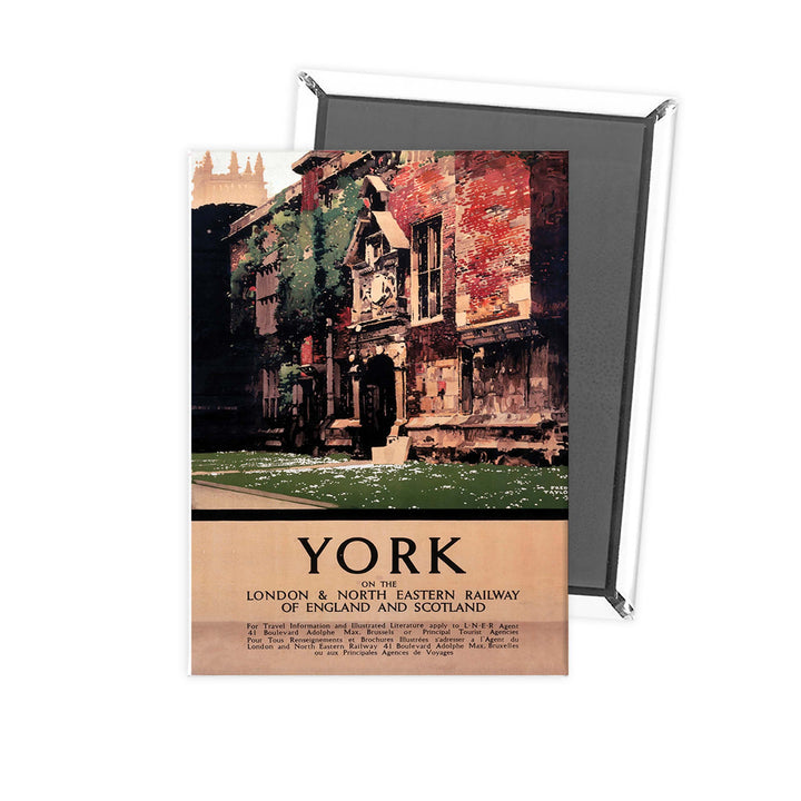 York building Fridge Magnet