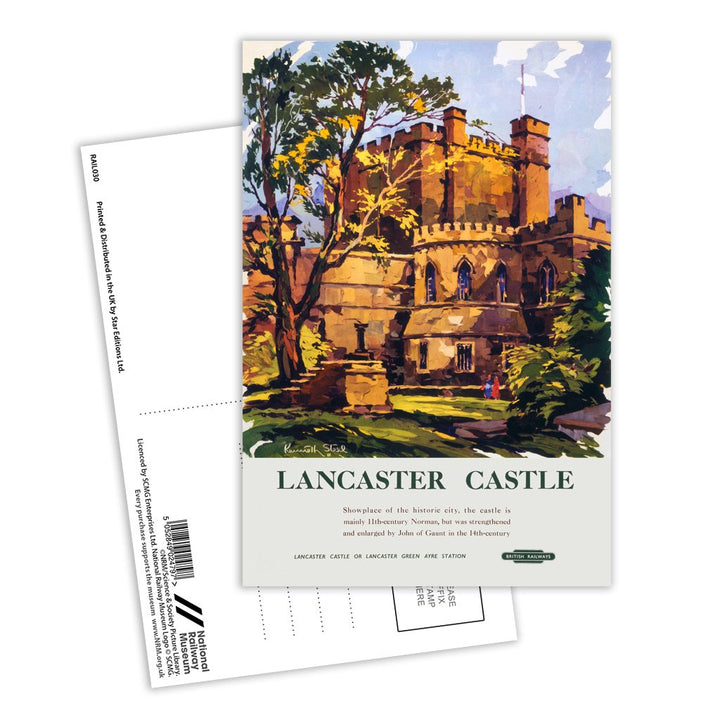 Lancaster Castle Postcard Pack of 8