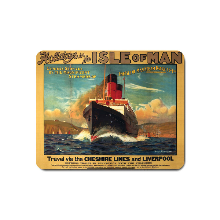Holidays in the Isle of Man - Cheshire Lines - Mouse Mat
