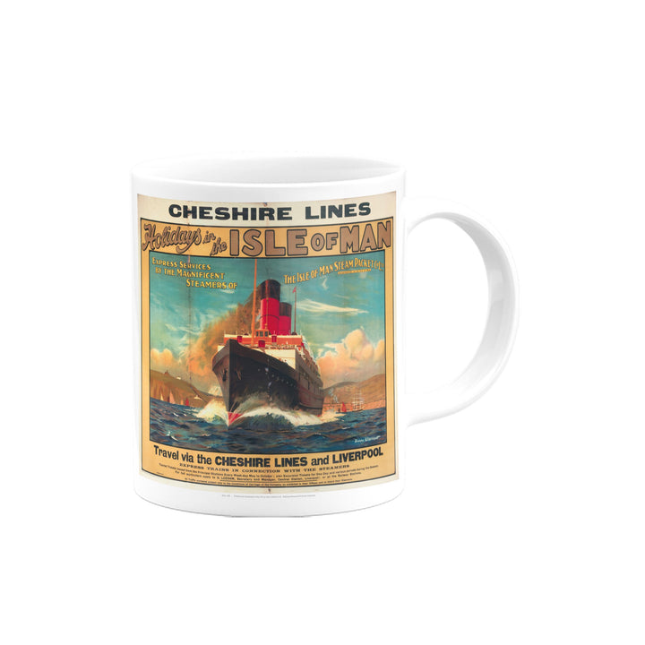 Holidays in the Isle of Man - Cheshire Lines Mug