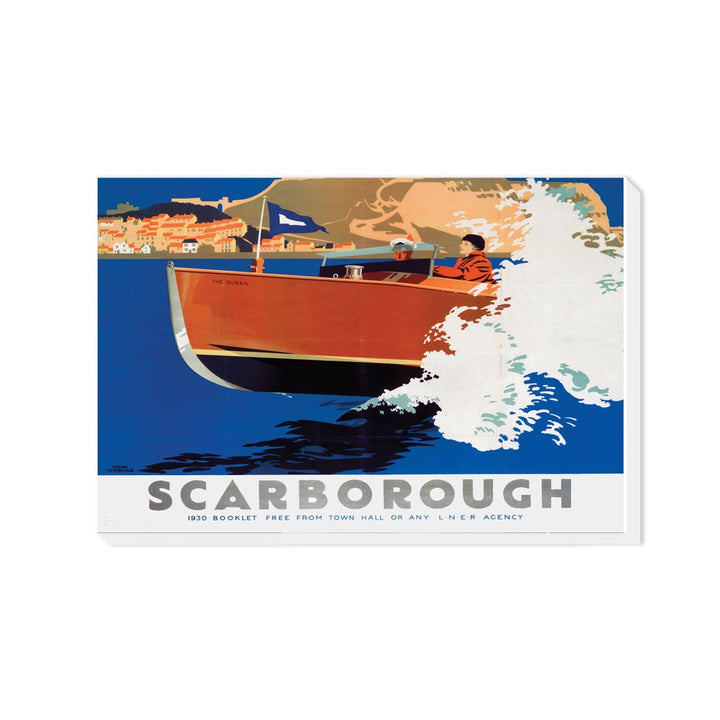 Scarborough - Speed Boat - Canvas
