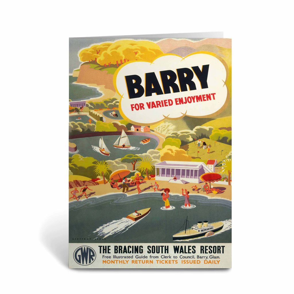 Barry for Varied Enjoyment Greeting Card