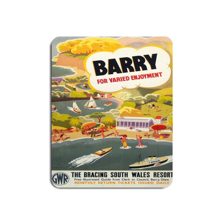 Barry for Varied Enjoyment - Mouse Mat